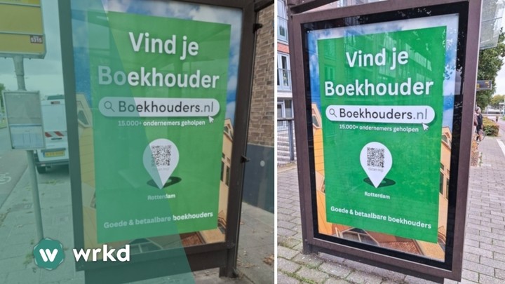 Wandel van WRKD - nu ook in bushokjes te zien