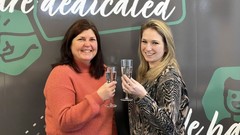 Wandel van WRKD jubilea Manon en Wendy